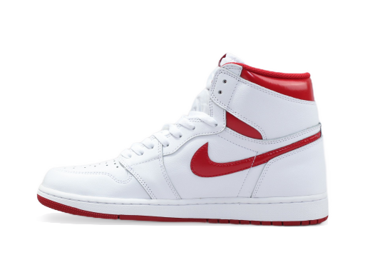Rajoitettu erä Jordan Air Jordan 1 Retro High OG "Metallic Red" Valkoinen | 555088-103