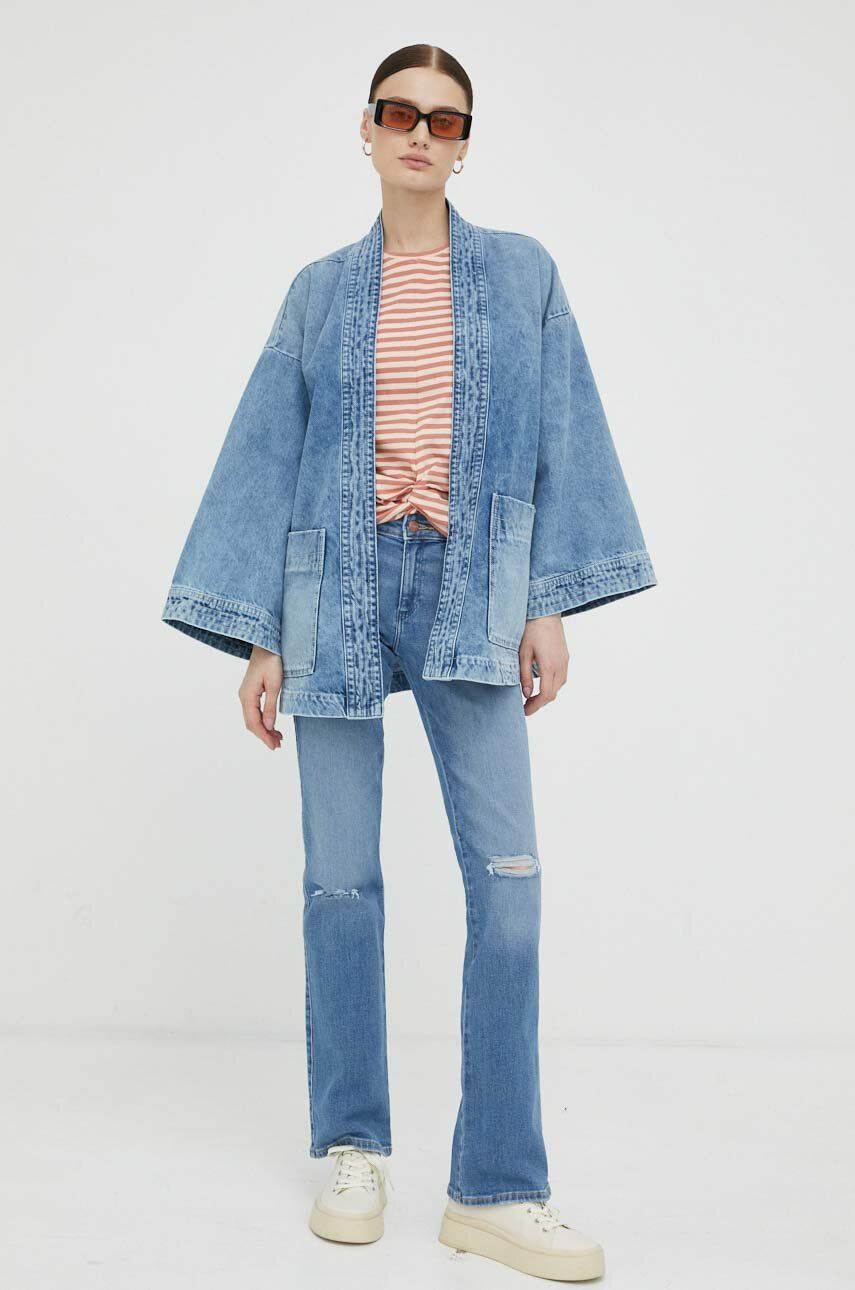 Jeans Wrangler Jeans Bootcut Sininen | W28BXR37T, 0