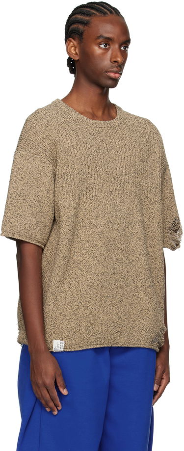 T-paita ADER ERROR Distressed T-Shirt Beige | BN01SSKT0501BG, 1