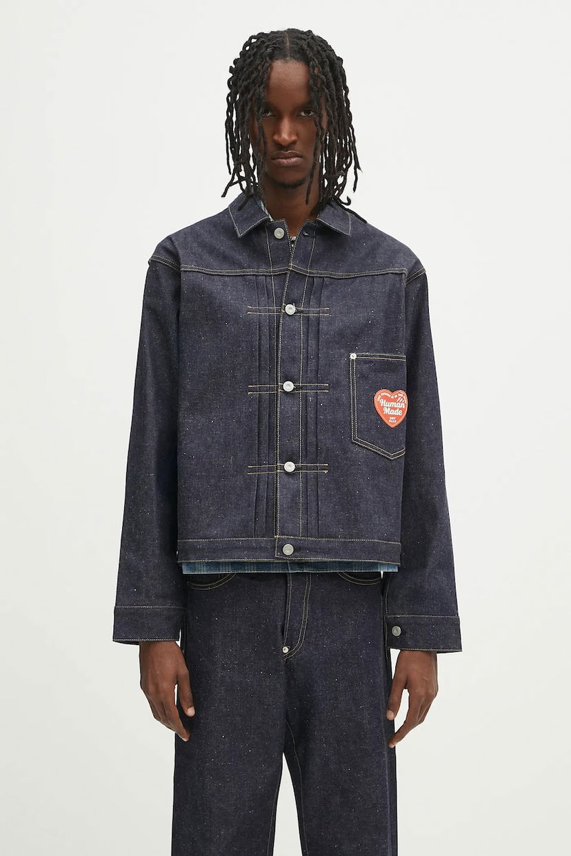 Takki Human Made Human Made Denim Work Jacket Sininen | HM29JK002