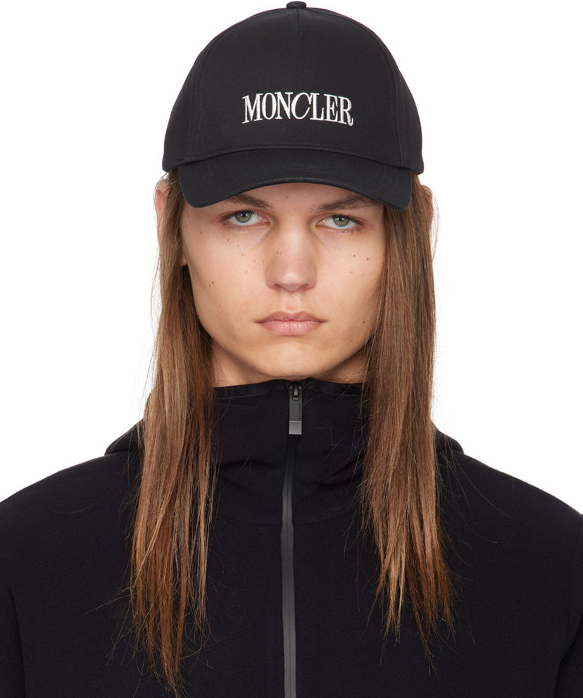 Korkki Moncler MB Baseball Cap Musta | J20913B000350U082