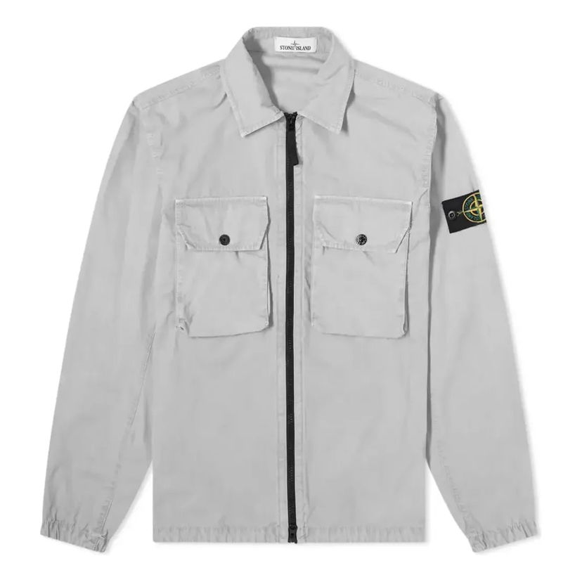 Paita Stone Island Two Pocket Shirt Jacket Harmaa | 7515113WN-V0161