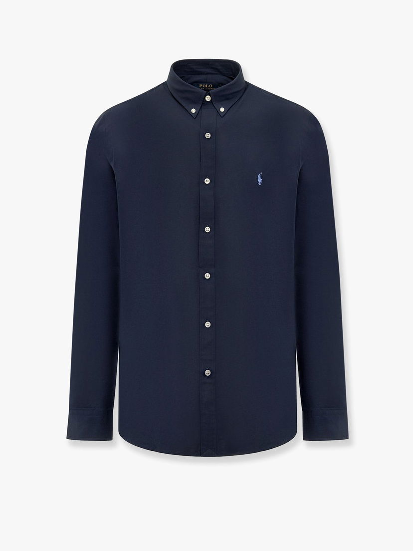 Paita Polo by Ralph Lauren Long Sleeve Button-Down Shirt by Polo Ralph Lauren Tummansininen | 710928254001