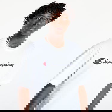 T-paita Champion SS Tee White Valkoinen | 220256 CHA WW001, 1