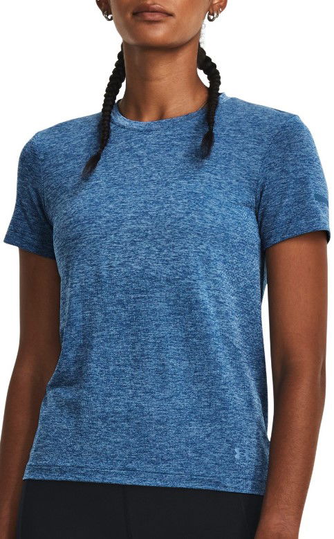 T-paita Under Armour Seamless Stride SS Tummansininen | 1375698-426, 0