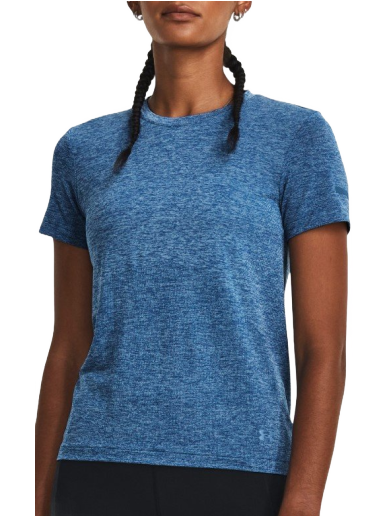 T-paita Under Armour Seamless Stride SS Tummansininen | 1375698-426