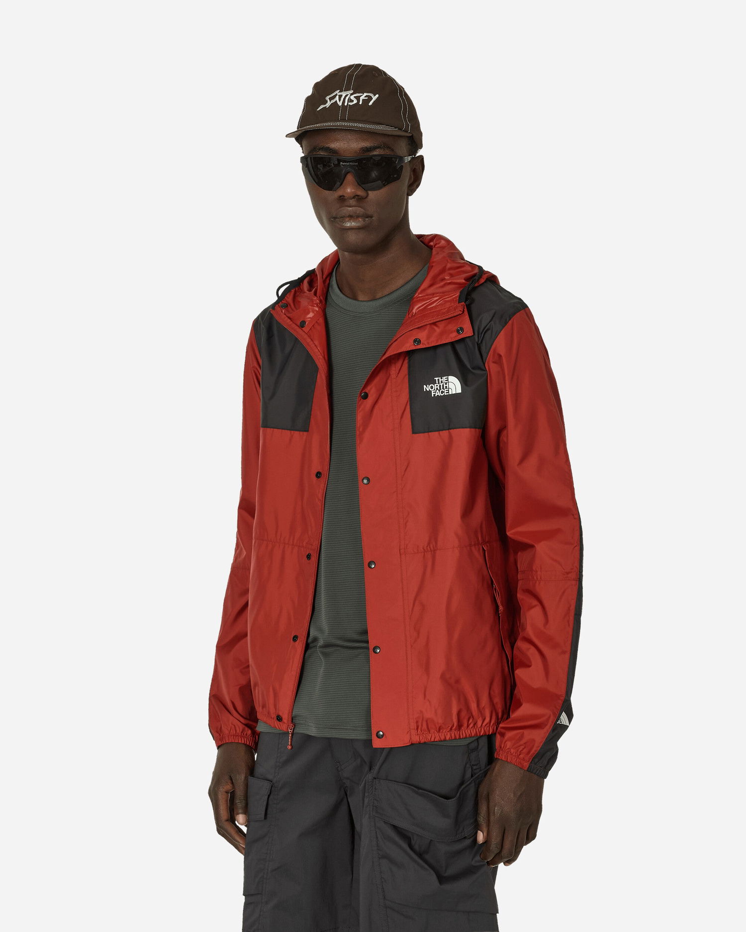 Tuulitakki The North Face Seasonal Mountain Jacket Iron Red Punainen | NF0A5IG3 POJ, 0