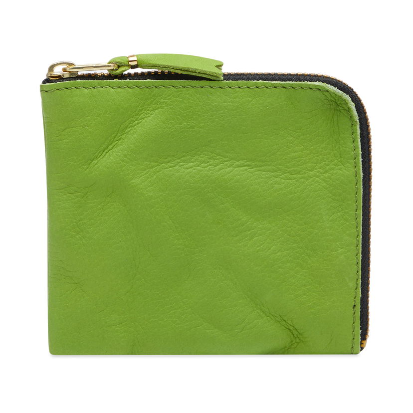 Lompakko Comme des Garçons SA3100 Washed Wallet Vihreä | SA3100WW-3-GRN