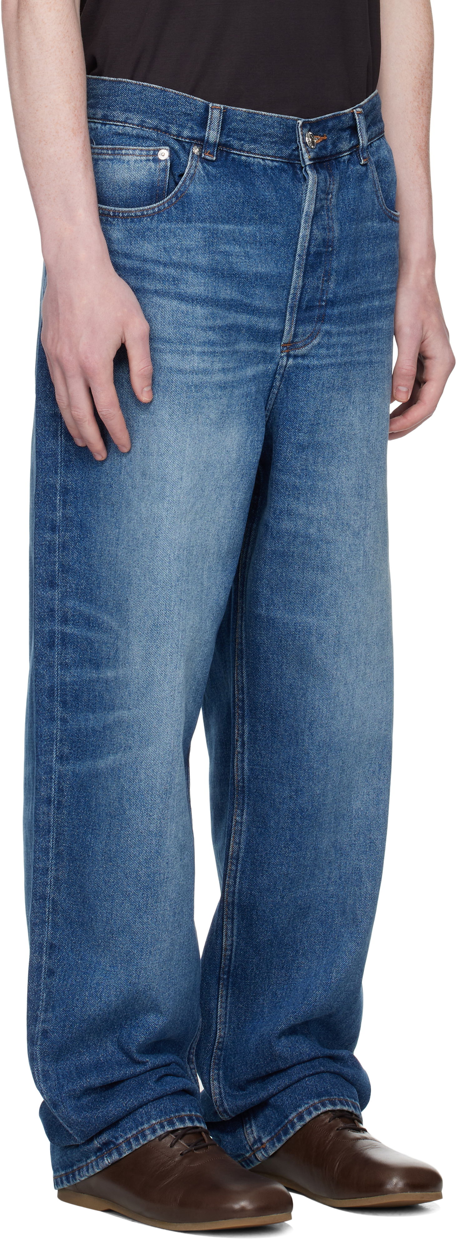 Jeans A.P.C. A.P.C. Solal Loose Fit Jeans Sininen | COHAD-M09238, 1