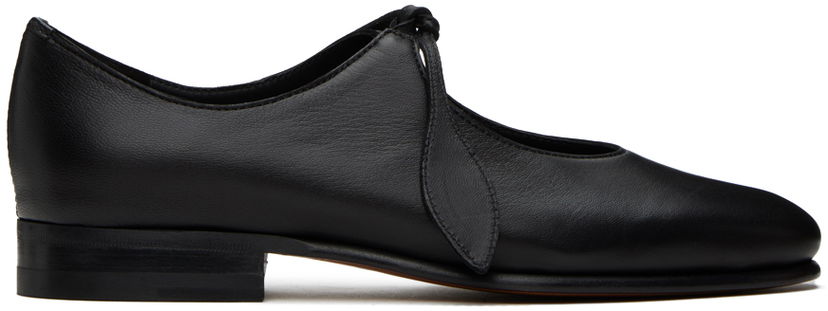 Mekko Bode Bode Verbena Ballerina Flats Musta | MRFW000032
