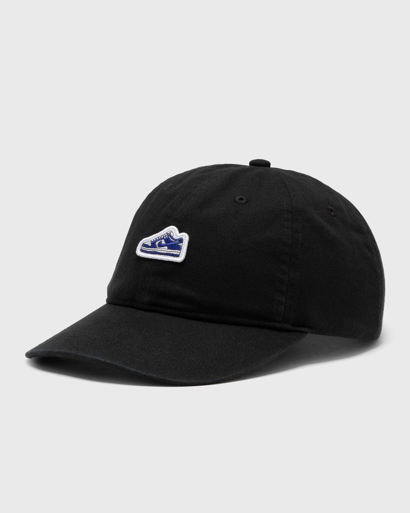 Korkki Nike Club Unstructured Flat Bill Dunk Patch Cap Musta | FN4404-010