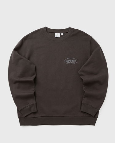 Huppari GRAMICCI Original Freedom Crewneck Sweatshirt Ruskea | G5FU-J093-DEEP-BROWN, 1