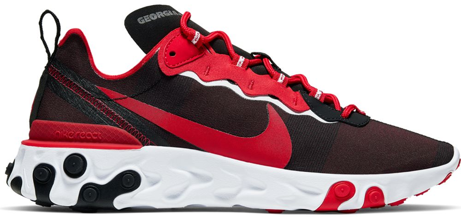 Tennarit ja kengät Nike React Element 55 Georgia Musta | CK4839-001, 0