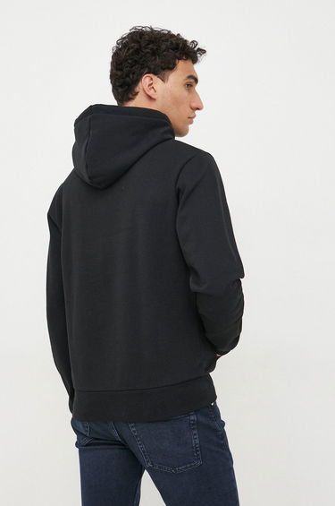 Huppari Lacoste Organic Cotton Hoodie Musta | SH9623, 1