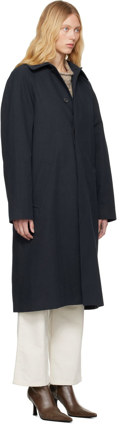 Trenssitakki A.P.C. A.P.C. Eduoard Mac Trench Coat Tummansininen | COGXT-M01549, 1