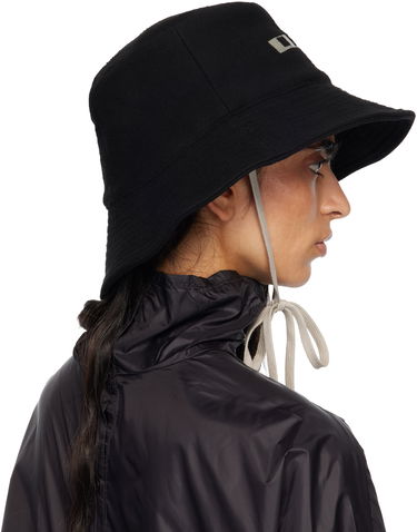Hattu Rick Owens Rick Owens DRKSHDW Concordians Gilligan Bucket Hat Musta | DA02E7479 BMOEM6, 2