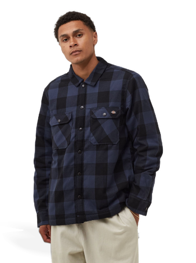 Paita Dickies LINED SACRAMENTO Tummansininen | 196248280585