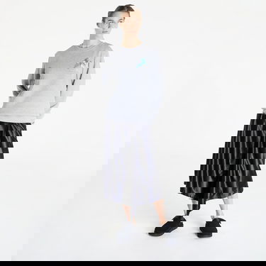 Huppari Queens Dej Mi Radši Kytku V Květináči Crewneck Harmaa | QNS_042, 4