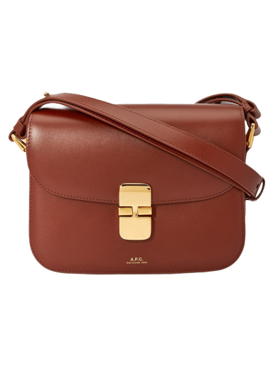 Olkalaukku A.P.C. Small Grace Bag Ruskea | PXBMW-F61413-CAD