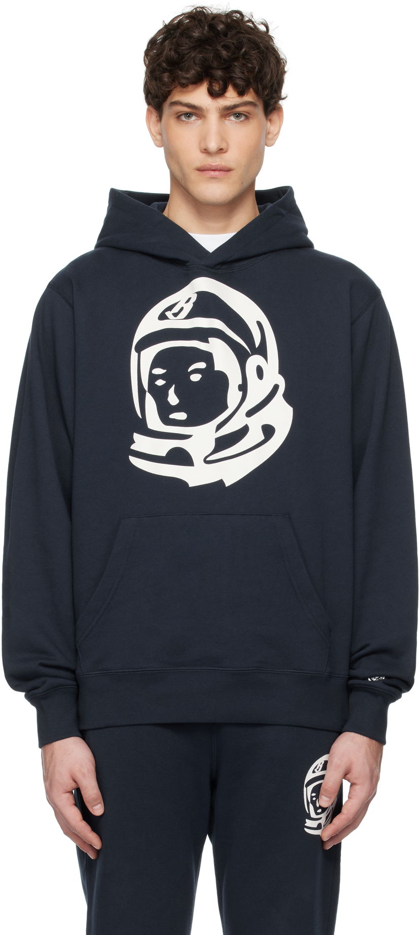 Huppari BILLIONAIRE BOYS CLUB Astro Helmet Hoodie Tummansininen | B24445