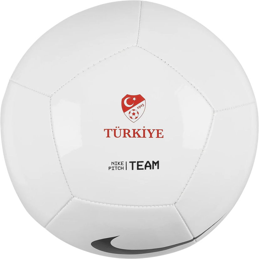 Urheiluvälineet Nike TFF Pitch Team Soccer Ball Valkoinen | dh9796tff-dh9796tff