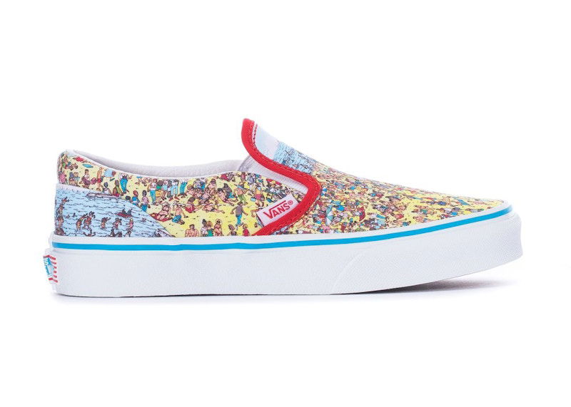 Tennarit ja kengät Vans Vans Classic Slip-On Where's Waldo Beach Monivärinen | VN0A4BUT3WO, 0
