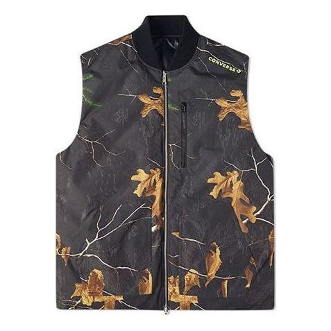Liivi Converse Realtree Printed Reversible Down Vest Musta | 10019989A03