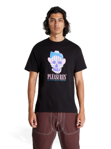 T-paita Pleasures Cowboy T-Shirt Musta | P22F059 BLACK