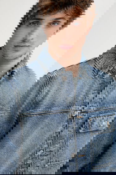 Takki Samsoe Samsoe Samsoe Samsoe SAWESLEY Denim Jacket Sininen | M25100082, 3