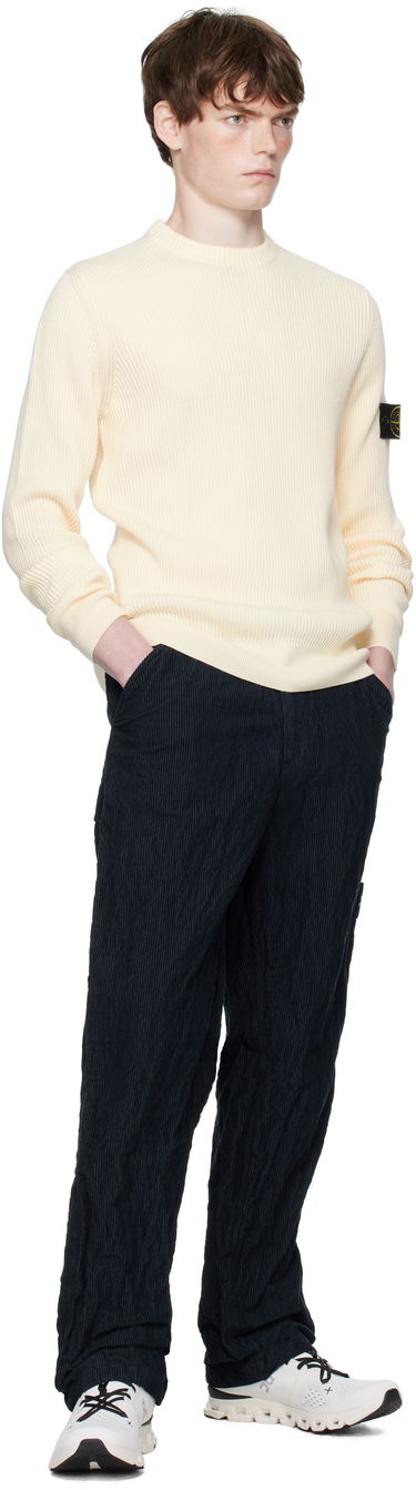 Villapaita Stone Island Stone Island Full Rib RWS Wool Sweater Keltainen | K2S15 5100053 S00C2, 4