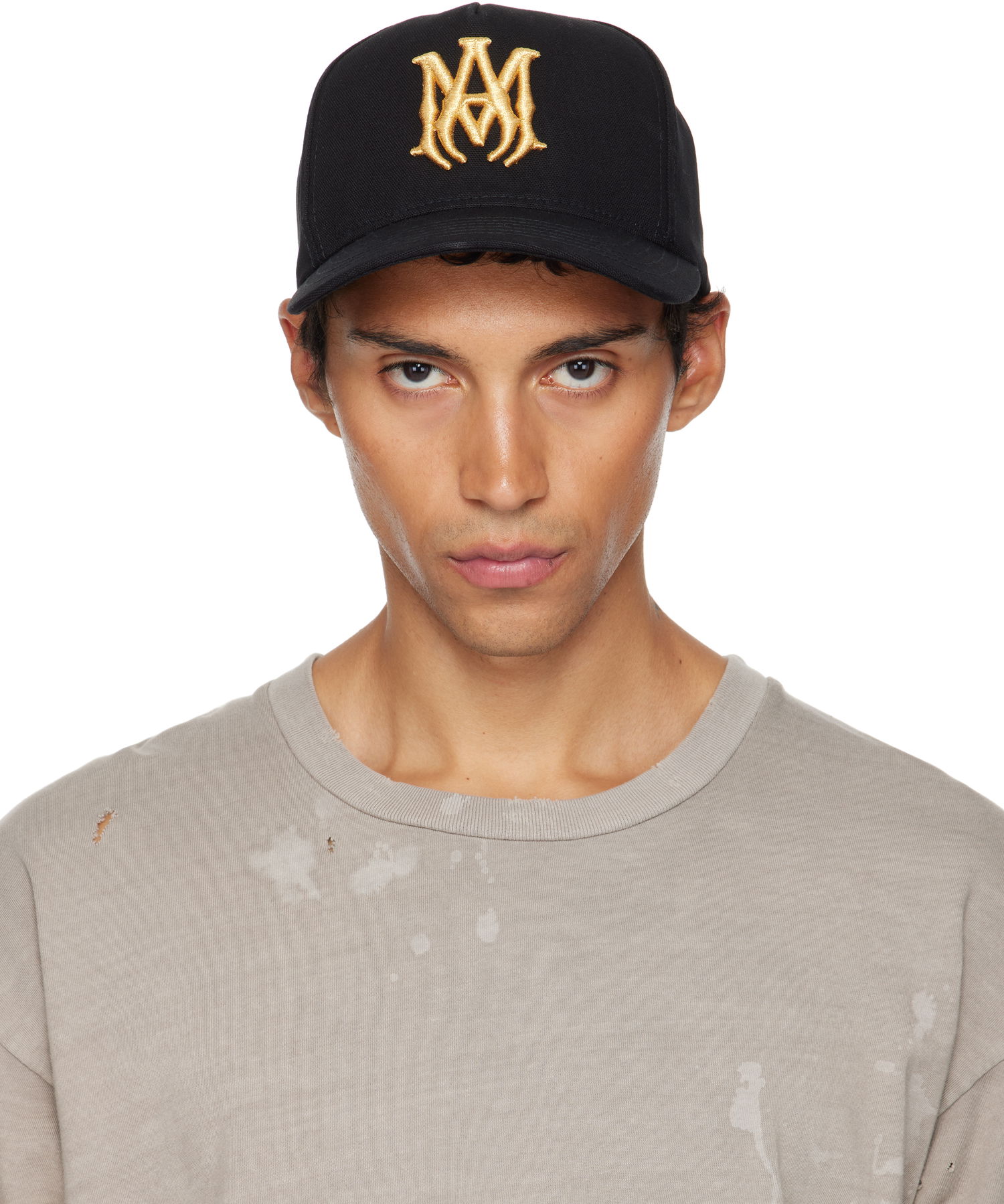Korkki AMIRI AMIRI Full Canvas MA Cap Musta | AMHACP1067, 0