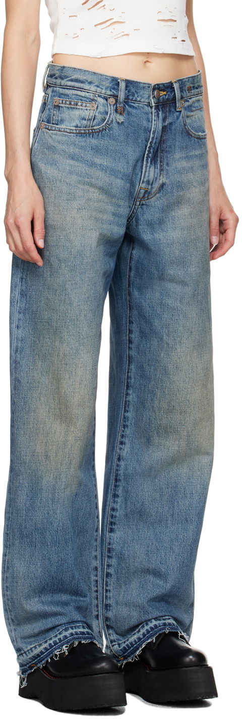 Jeans R13 R13 D'Arcy Loose Jeans Sininen | R13WD038-D213C, 1