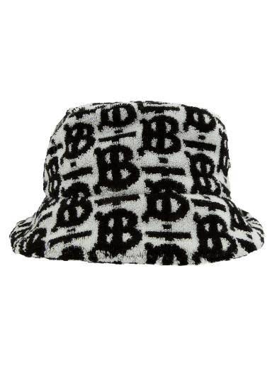 Hattu Burberry Towel Bucket Hat Musta | 8057414