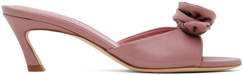 Kengänhoito Blumarine Blumarine Juliet Heeled Sandals Vaaleanpunainen | 6A4515P0062S3274