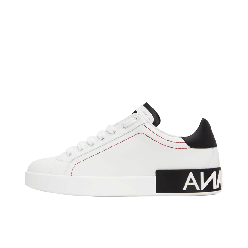 Tennarit ja kengät Dolce & Gabbana White Embossed Sneakers Valkoinen | CS2216AH526