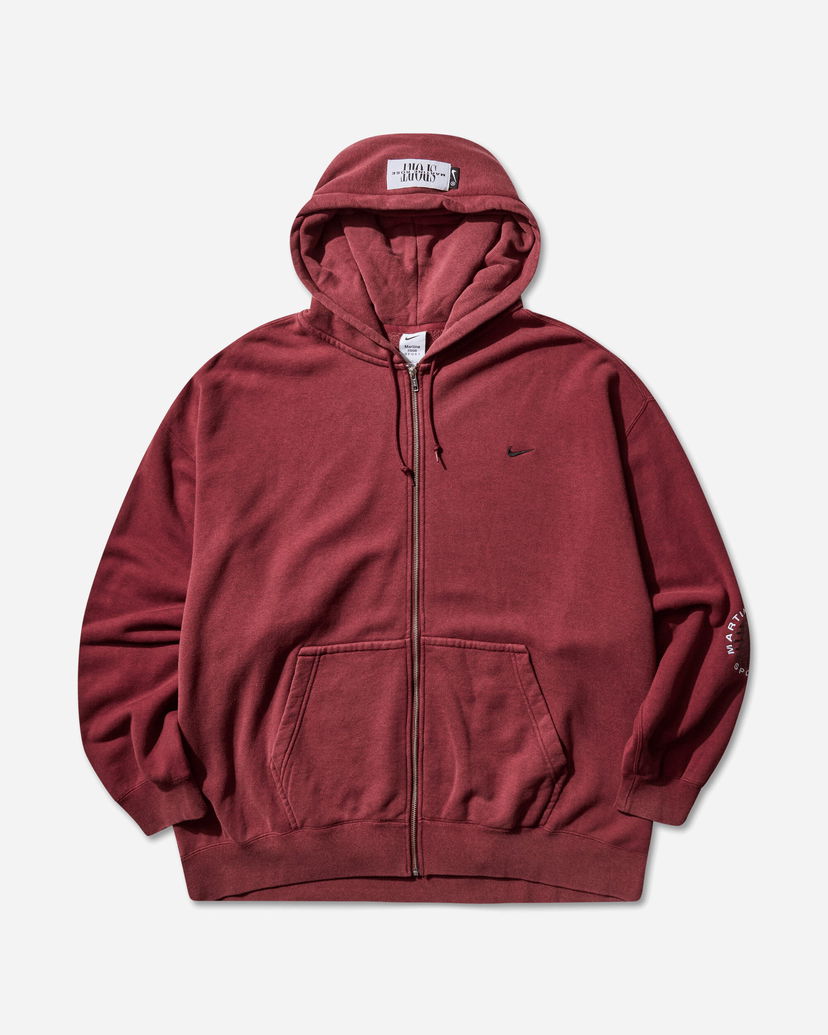 Huppari Nike Martine Rose Full-Zip Hoodie Burgundia | HM9029-613