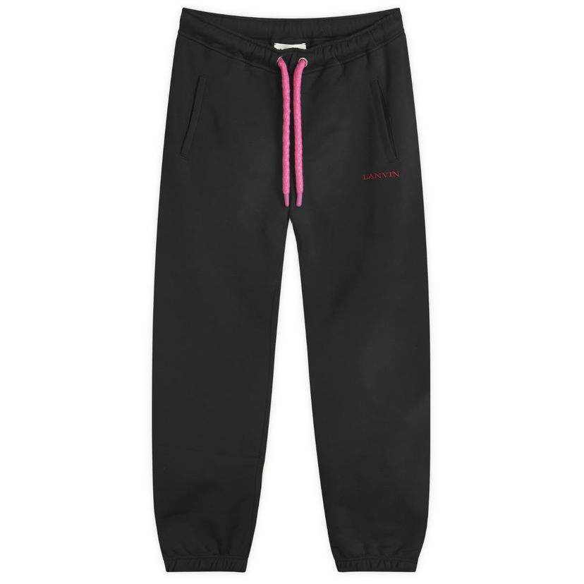 Verryttelyhousut LANVIN Tubular Curb Sweat Pants Musta | RM-TR0066-J155-H24-10