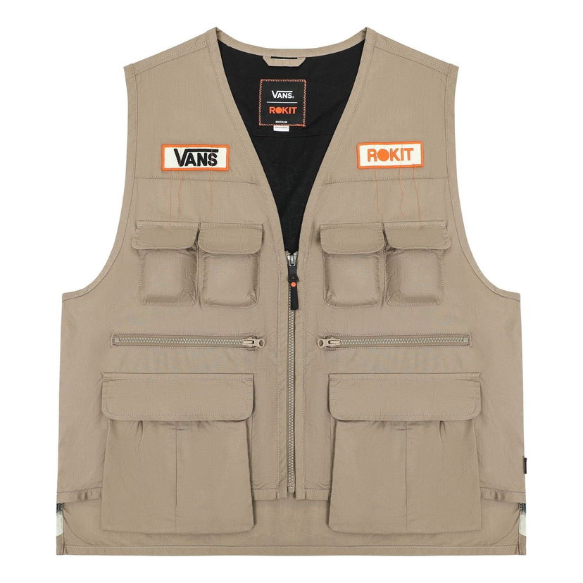 Liivi Vans  Waltonian Utility Vest Beige | VN0005XAKHK