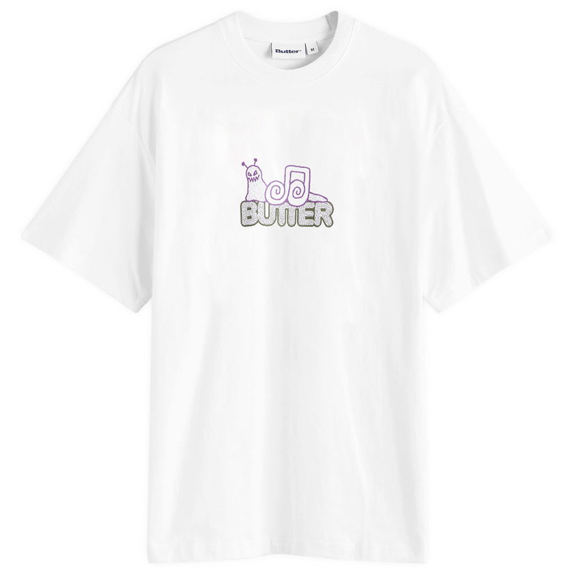 T-paita Butter Goods Snail Graphic Tee Valkoinen | BG253106-WHT