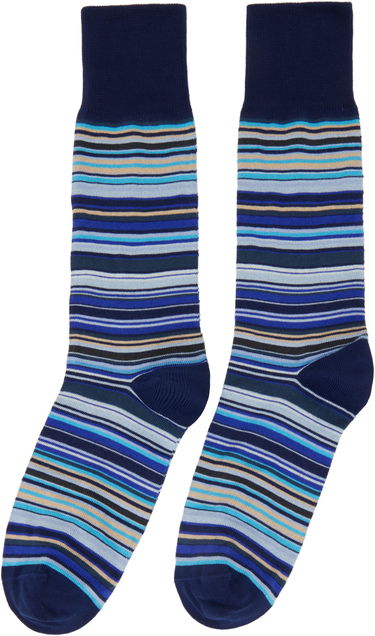 Sukat Paul Smith Paul Smith Signature Stripe Socks Three-Pack Monivärinen | M1A.SOCK.JPACKM, 4