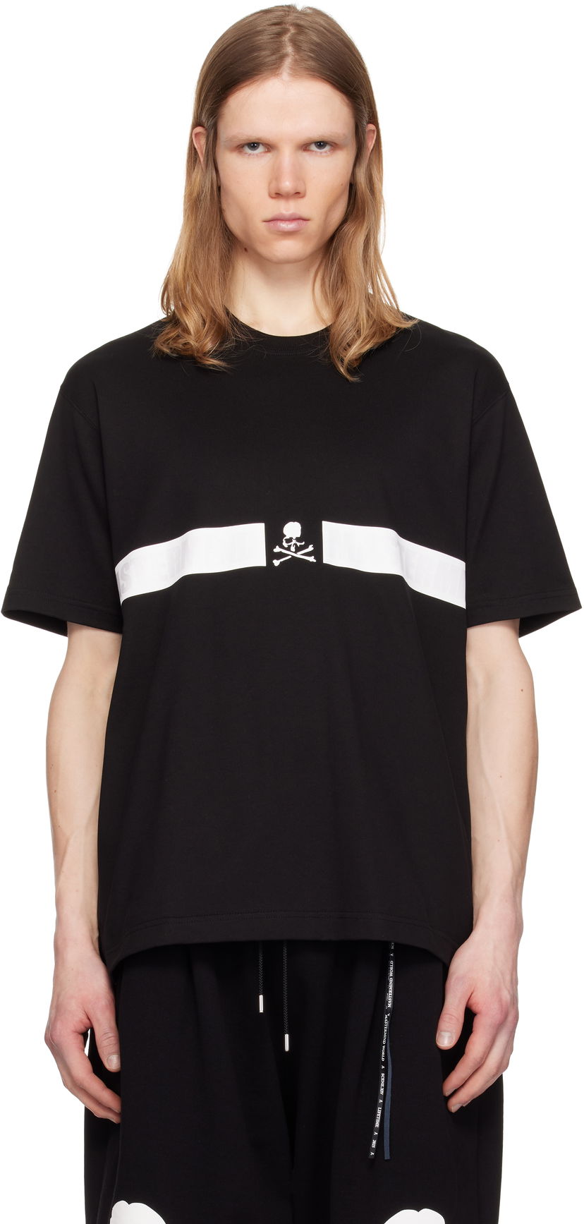 T-paita Mastermind WORLD MASTERMIND WORLD UV T-Shirt Musta | MW25S14-TS059-021