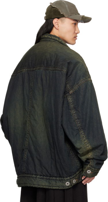 Puffer takki Maison MIHARA YASUHIRO Maison MIHARA YASUHIRO Huge Puffer Denim Jacket Vihreä | A13BL023, 2