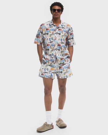 Uimapuvut Edmmond Studios Watercolor Print Beach Shorts Monivärinen | 125-70-06010, 2