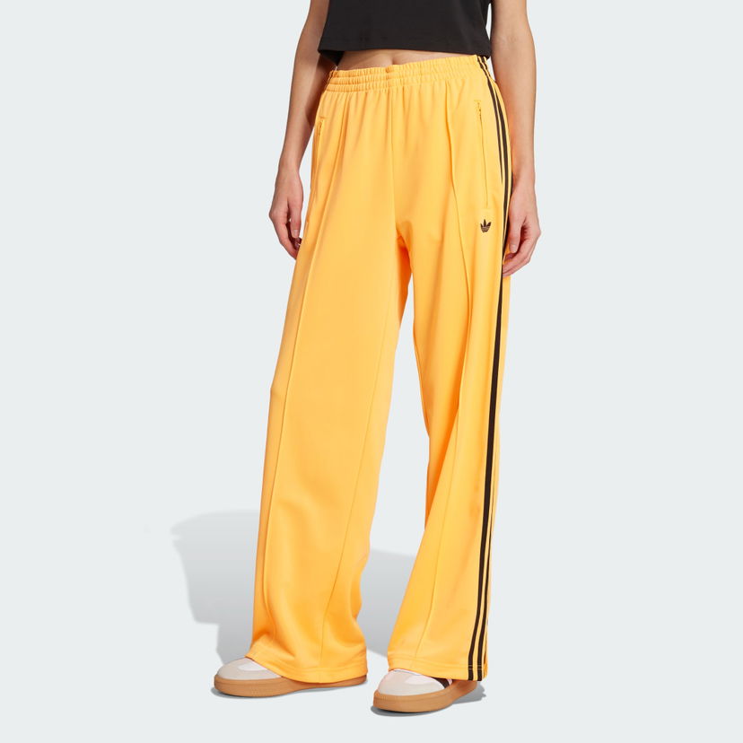 Verryttelyhousut adidas Performance Adicolor Classic Firebird Loose Track Pants Keltainen | JY2694