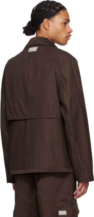 Takki KENZO Reversible Workwear Jacket Ruskea | FF55VE2309GF, 2