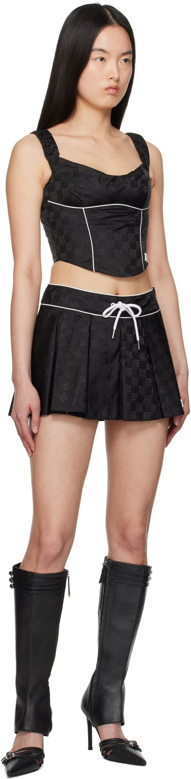 Hame MISBHV MISBHV Monogram Nylon Miniskirt Musta | 250W853, 3