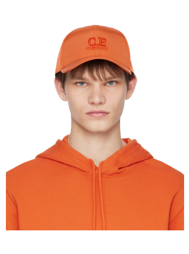 Korkki C.P. Company Goggle Cap Oranssi | 14CMAC146A-005904A