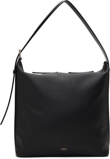 Olkalaukku A.P.C. Leather Shoulder Bag Musta | PXCBL-F61902, 0