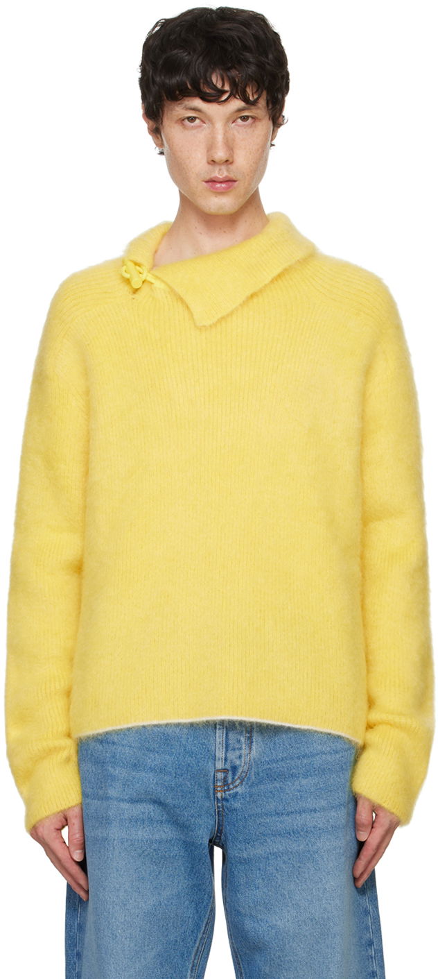 Villapaita Jacquemus Yellow 'Le pull Marina' Sweater Keltainen | 24H246KN511-2317
