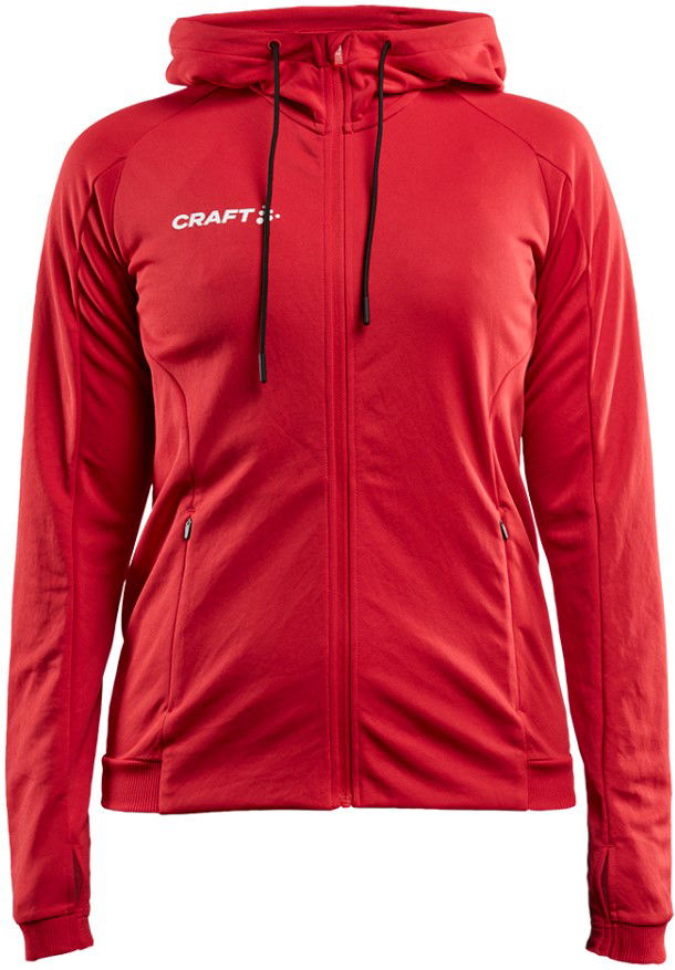 Huppari Craft Evolve Full Zip Hoodie Punainen | 1910158-430000
